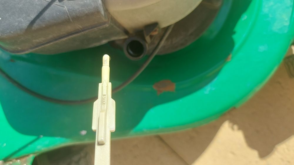 Corta relva com motor de combustão 4CV e com tracção.