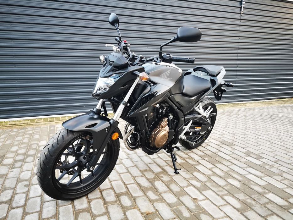 Honda Cb Cb 500F Black 18R Nowe Opony Raty Kredyt Transport