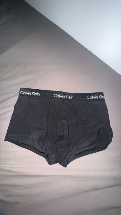 Czarne Bokserki Calvin Klein S