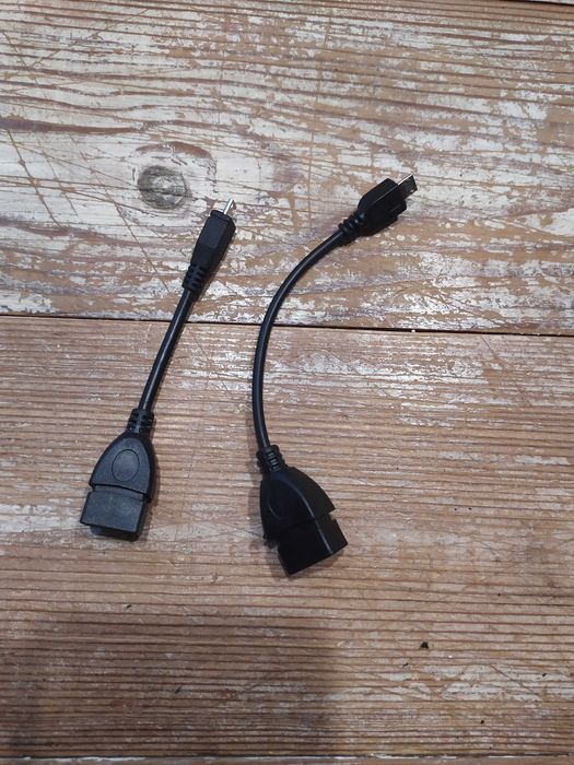 Кабель переходник   Mini USB Male - USB Female