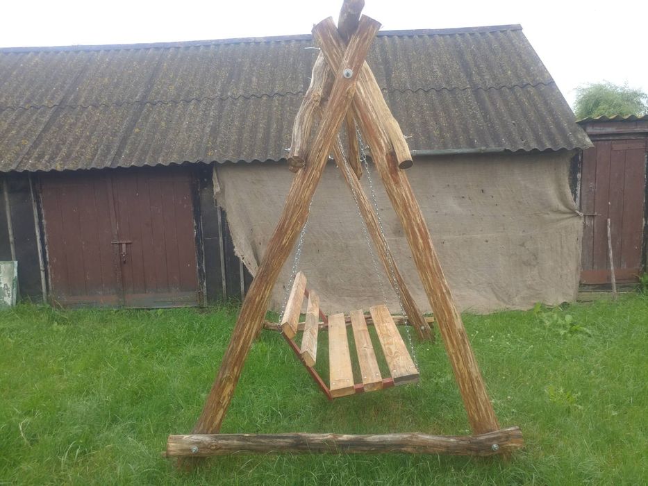 Продам дубову качелю