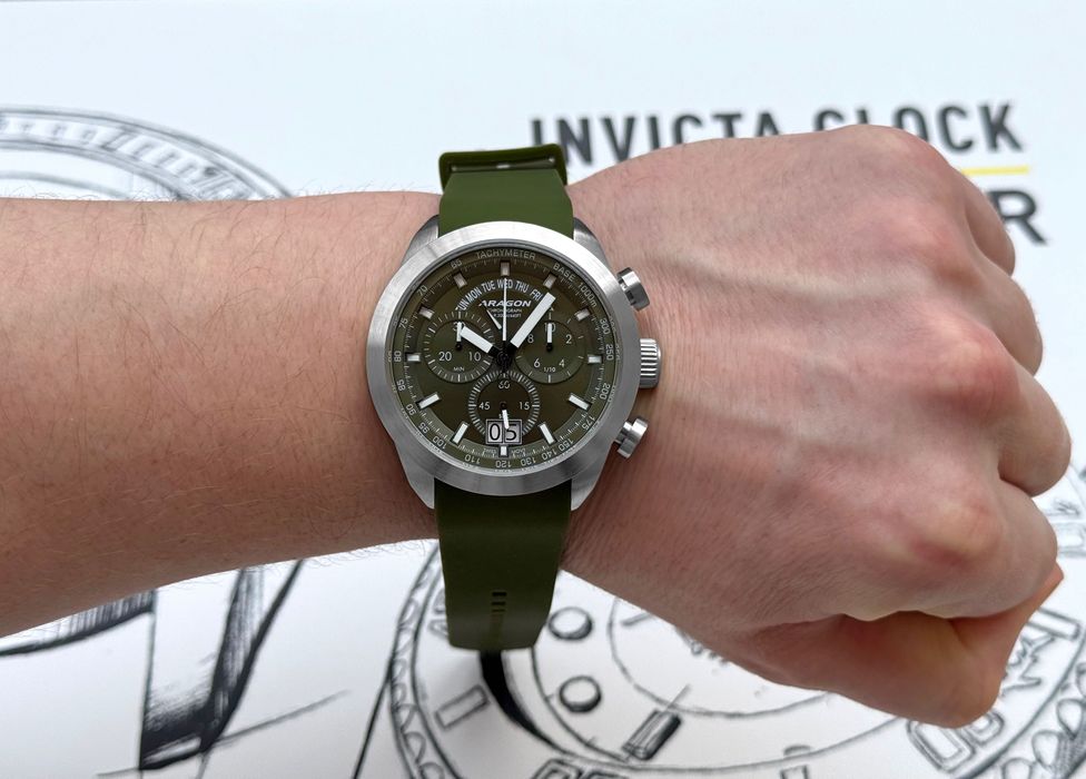 Годинник Aragon Caprice 48 mm. 200 MT. Ronda 8040.N Swiss