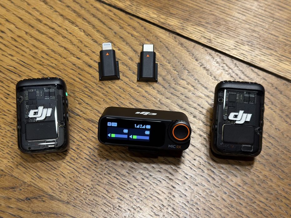 Mikrofon DJI Mic 2 + Sony Hot Shoe Adapter