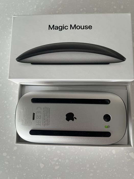 Мишка Apple Magic Mouse Black Multi-Touch Surface