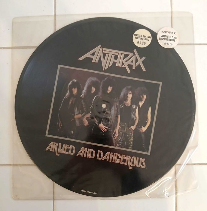 Anthrax - Armed And Dangerous Picture Disc