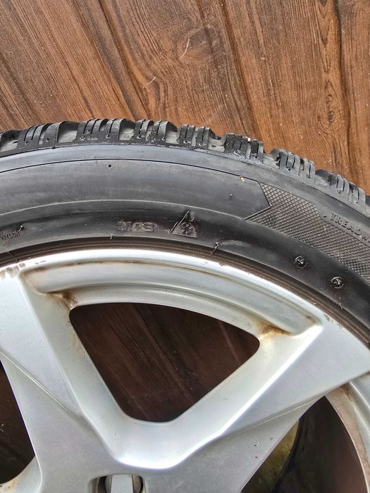Felgi aluminiowe opony zima 17" Audi 5x112 225/50r17 7,5jx17h2 et45 8k0601025k