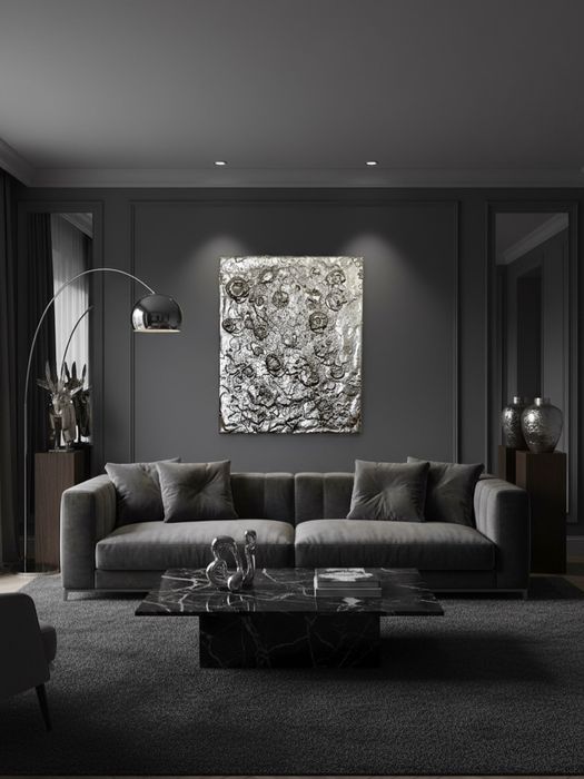 Quadro tela arte textura decoraçao parede pintura