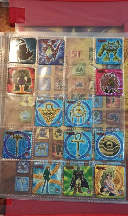 Caderneta e 58 Staks Yo-Gi-Oh