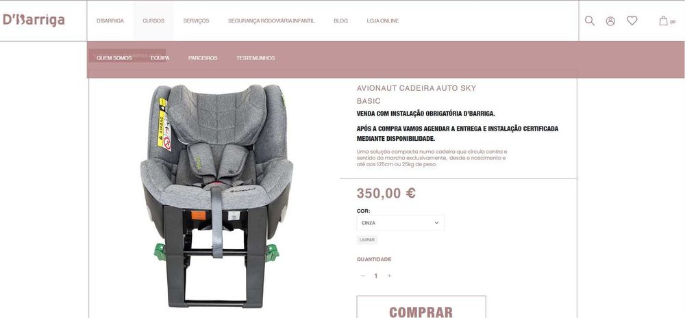 2 Cadeiras Auto ***Ambas com Plus Test*** + diversos acessórios