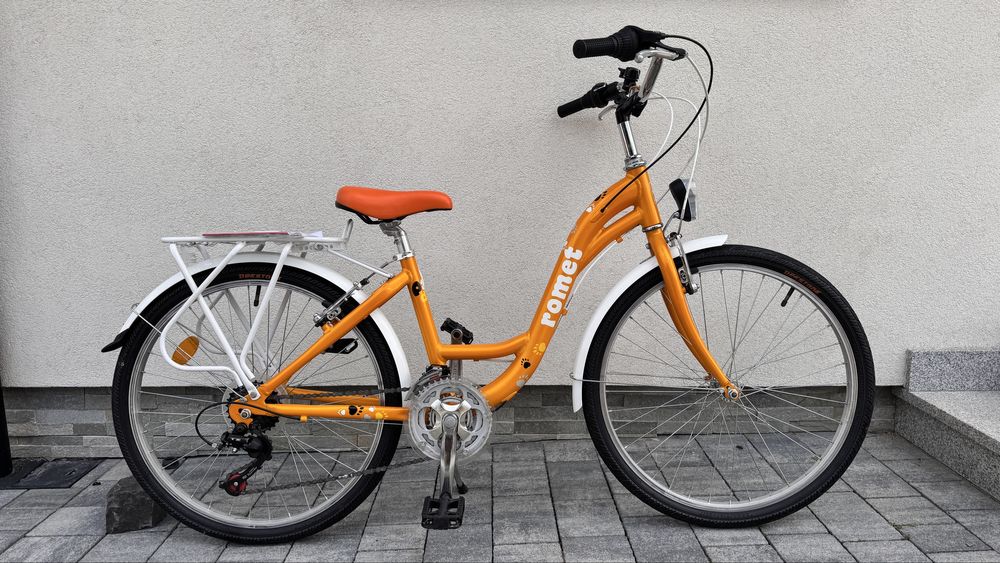 Gwarancja! Jak nowy Romet Panda koła 24” dla dziewczynki ok.6-9 lat