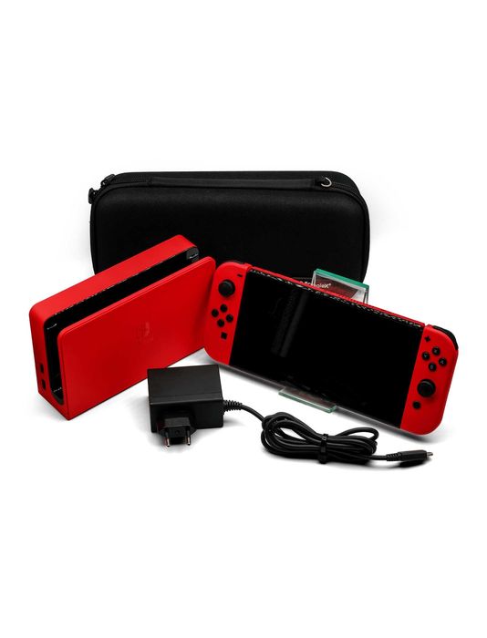 Konsola Nintendo Switch OLED Mario Red Edition | Super stan!