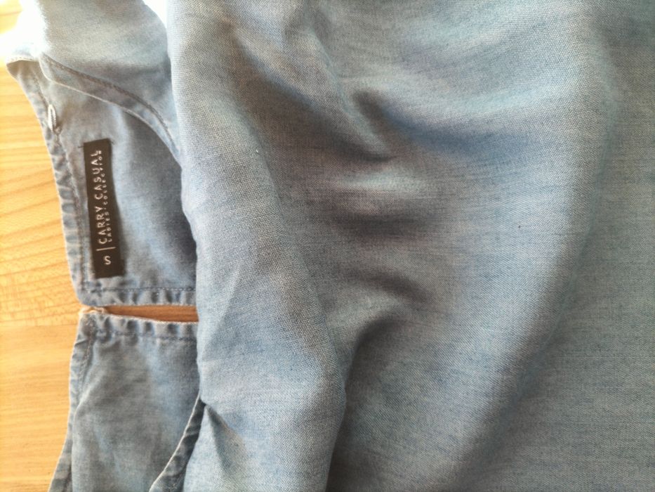 Jeansowa sukienka letnia