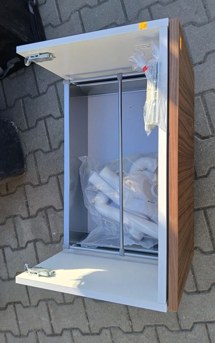 Szafka pod umywalkę brązowa