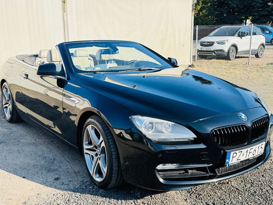BMW Seria 6 BMW 650i Cabrio V8 4,4 BiTurbo Salon Polska
