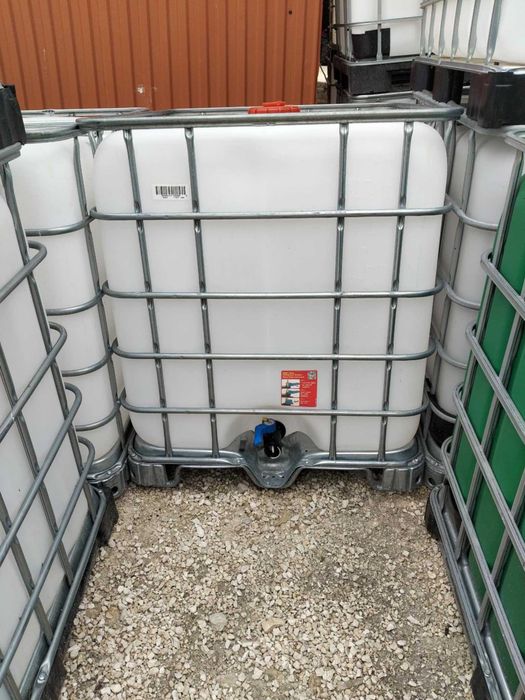 Paletopojemnik IBC 1000l 600l beczka mauzer mauser zbiornik na wodę