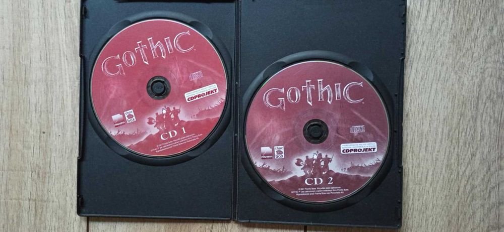 Gra PC DVD Gothic 1  PL Dubbing 2XCD