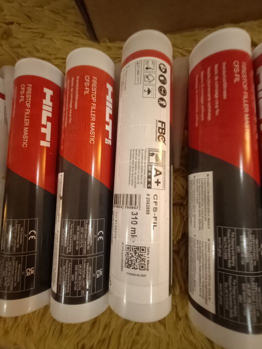 Silikony ppoz Hilti firestop CFS-FIL