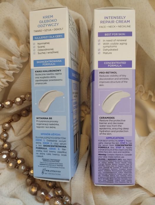 Zestaw nowych kremów do twarzy Eveline