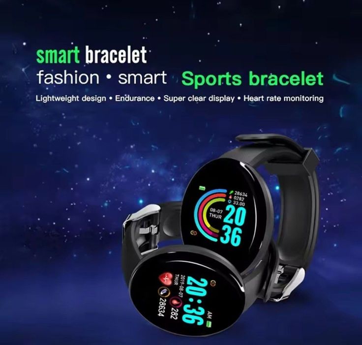 D18 fitness smart tracker