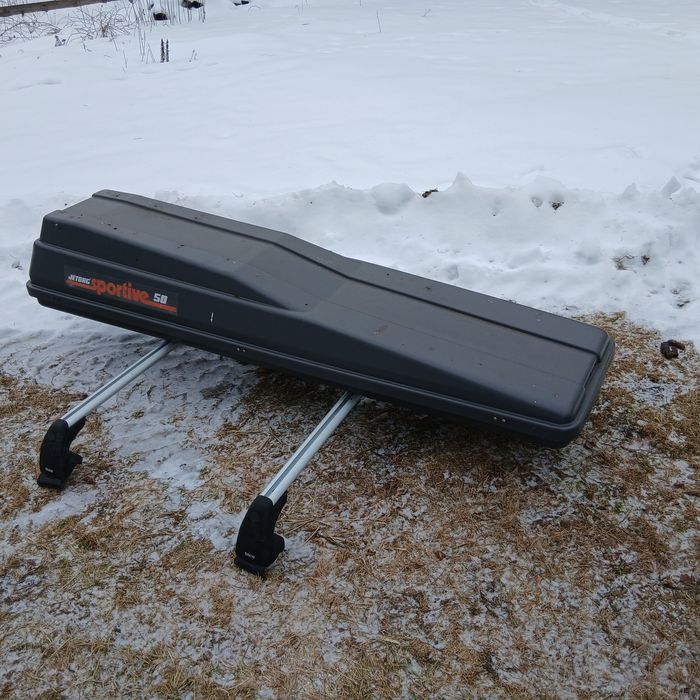 Box dachowy  bagaznik na narty