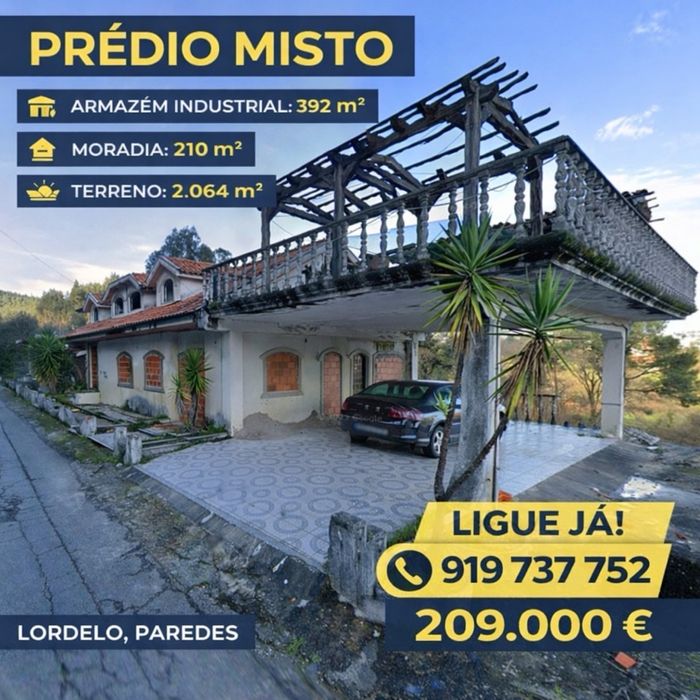 Prédio Misto em Lordelo, Paredes