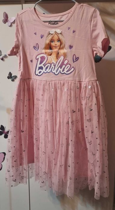 Ciuszki dla dziewczynki - księżniczki, barbie rozm. 128, 134