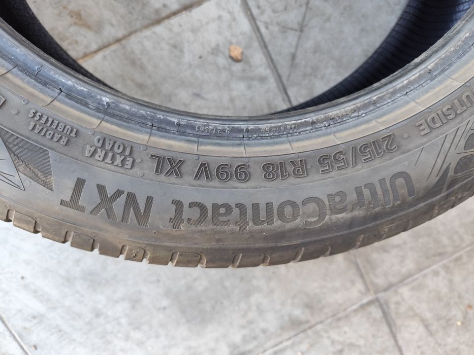 Pneus 215/55r18 Continental Ultracontact 80% piso