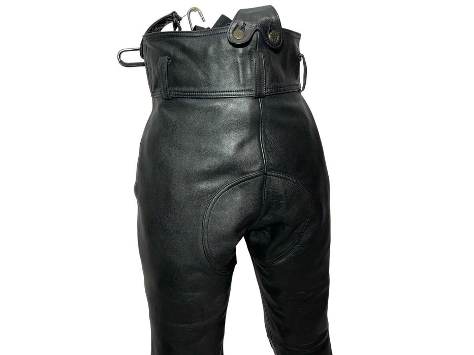 Skórzane spodnie motocyklowe damskie Motoline r. 44/L pas 80 (s591)