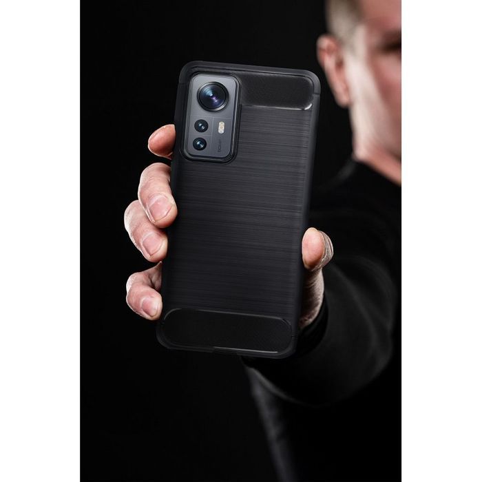 Futerał do Xiaomi Redmi Note 9S / 9 PRO Carbon czarny