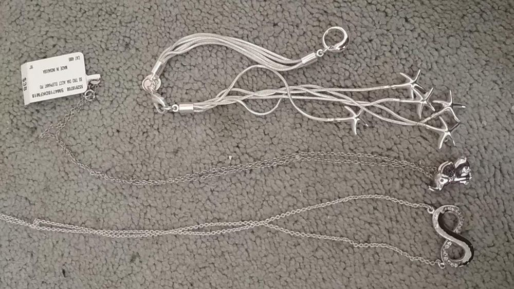 подвеска серебрянная Звёзды на браслет или сумку