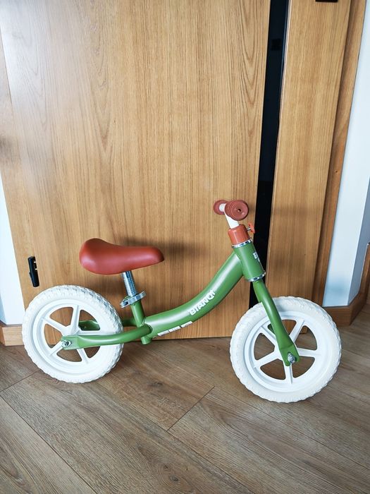 Rowerek Biegowy 12" - Lekki - Zielony