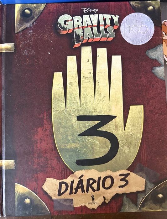 Diário 3 - gravity falls - como novo