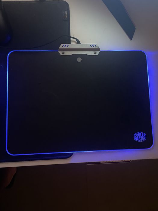 RGB Hard Gaming Mouse Pad CoolerMaster