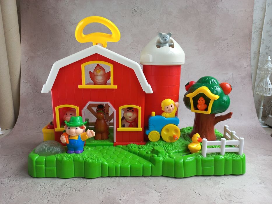 Музична іграшка ферма Kiddieland Розвиваюча іграшка . Все працює
