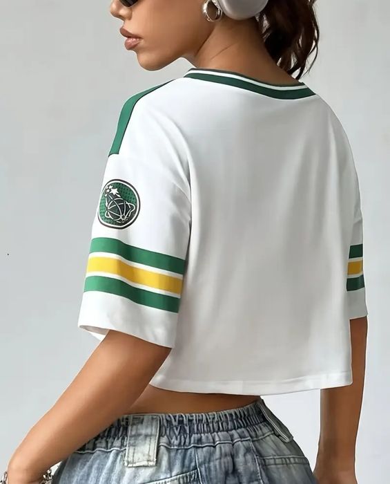 Літній топ укорочена футболка