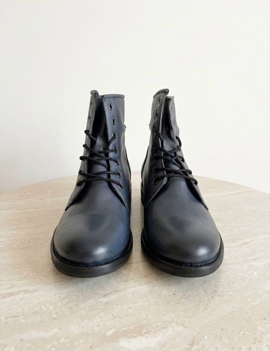Botas Segmento em pele