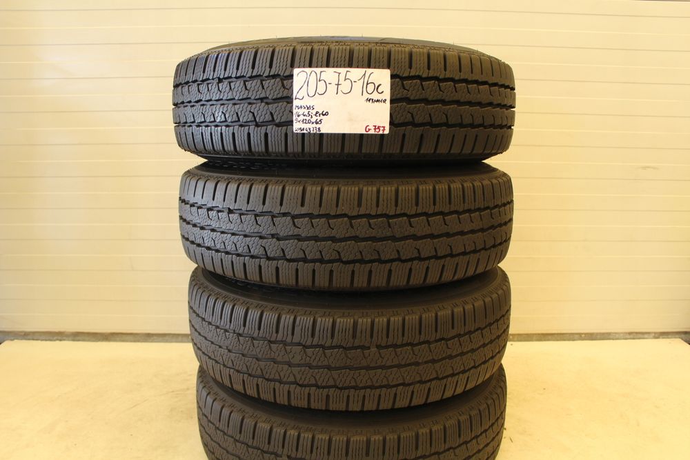 opony zimowe maxxis van smart snow wl2 205 75 16c 113/111r