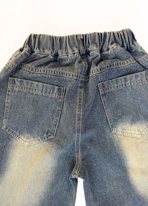 Джинси Баггі темно сині