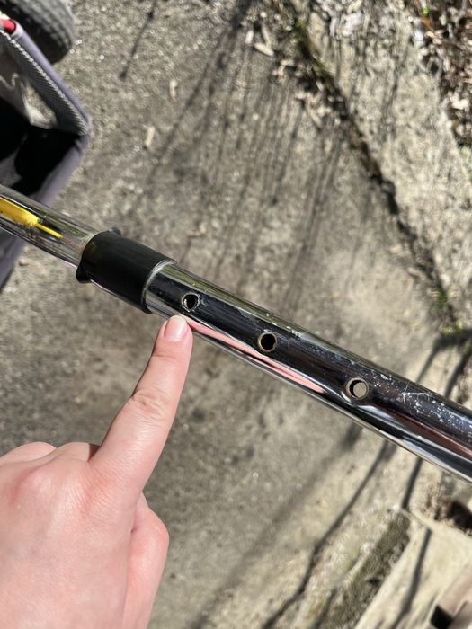 Дитячий велосипед з ручкою