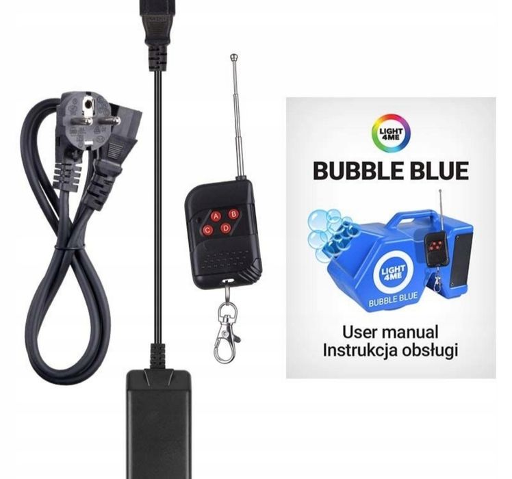 Машина для мильних бульбашок LIGHT4ME Bubble Blue