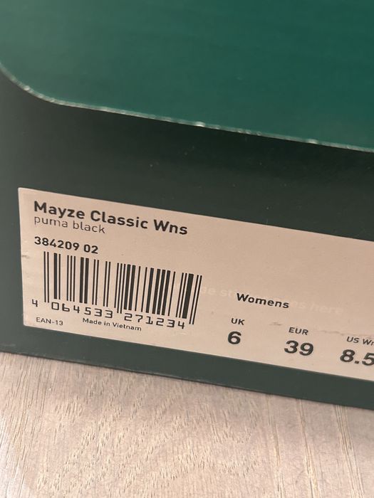 Puma Sneakersy Mayze Classic Wns Black