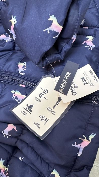 Нова тепла зимова куртка OshKosh від Carters