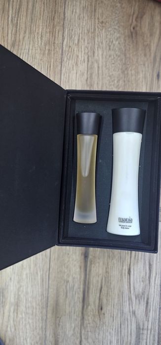 Zestaw Armani Mania Femme black  woda perfumowana plus balsam