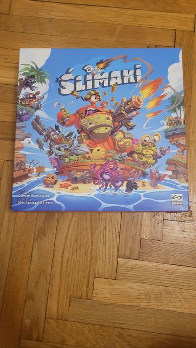 Ślimaki gra planszowa + zrzut zaopatrzenia