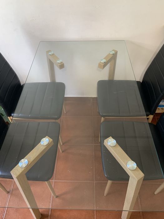 Mesa de Sala em Vidro