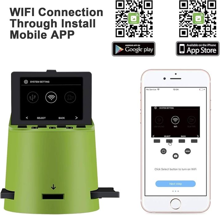 22-мегапіксельний сканер слайдів