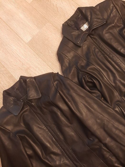 Шкіряні плащі(теляча шкіра)ціна за 2