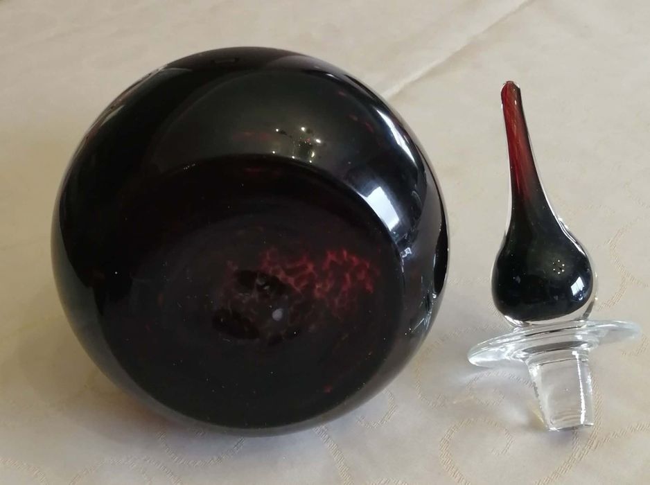 Conjunto 2 peças de cristal Jasmim Marinha Grande