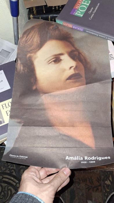 Amalia rodrigues poster 1999 diario noticias