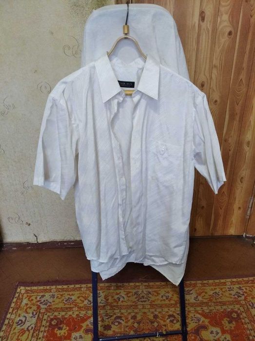 Костюм мужской, с рубашкой, размер 58 на рост 176, шерсть + полиэстер